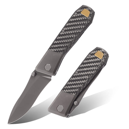 ED2502cf FORTIS folding knife,unique design for durable EDC/HUNTING/CAMPING/FISHING use.