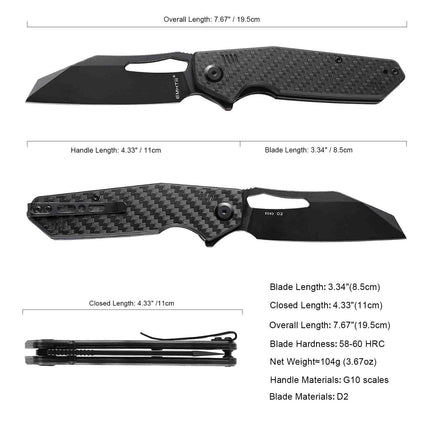 EMHTiii-043 Pocket Knife FOLDING,various colors available