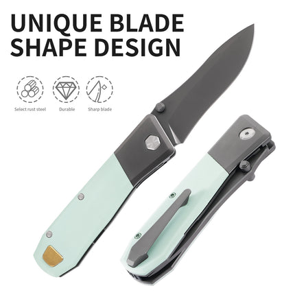 ED2502g10 FORTIS folding knife,unique design for durable EDC/HUNTING/CAMPING/FISHING use.