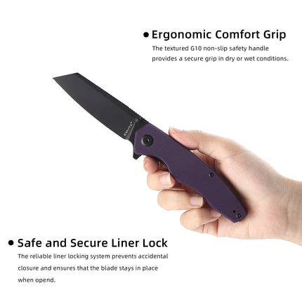 EMHTiii-041 Pocket Knife FOLDING,various colors available