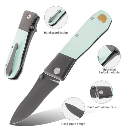 ED2502g10 FORTIS folding knife,unique design for durable EDC/HUNTING/CAMPING/FISHING use.
