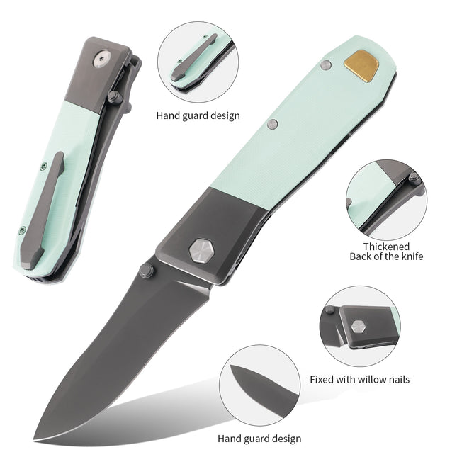 ED2502g10 FORTIS folding knife,unique design for durable EDC/HUNTING/CAMPING/FISHING use.