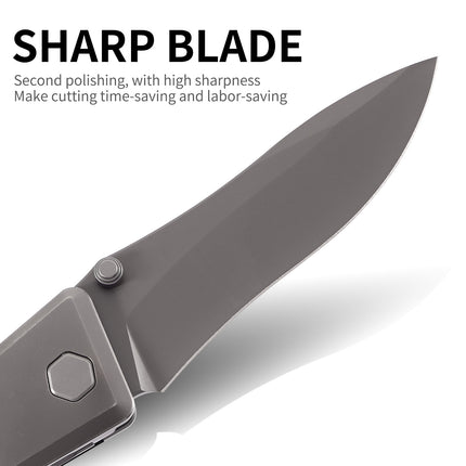 ED2502cf FORTIS folding knife,unique design for durable EDC/HUNTING/CAMPING/FISHING use.