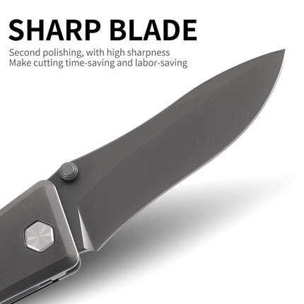 ED2502g10 FORTIS folding knife,unique design for durable EDC/HUNTING/CAMPING/FISHING use.