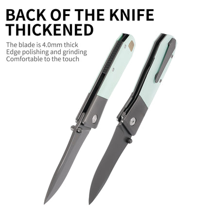 ED2502g10 FORTIS folding knife,unique design for durable EDC/HUNTING/CAMPING/FISHING use.