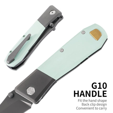 ED2502g10 FORTIS folding knife,unique design for durable EDC/HUNTING/CAMPING/FISHING use.