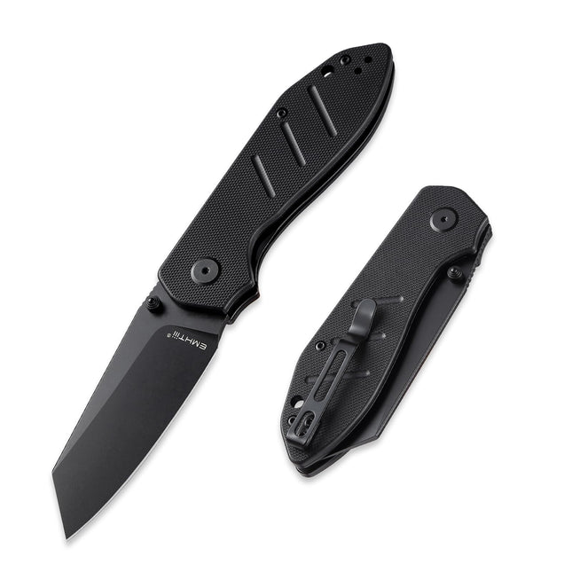 Reverse Tanto Pocket Folding Knife - 3.14 D2 Steel Blade, EDC Tactical Camping Knives, E034